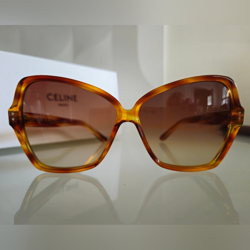 Celine Butterfly Sunglasses Havana Brown Gradient